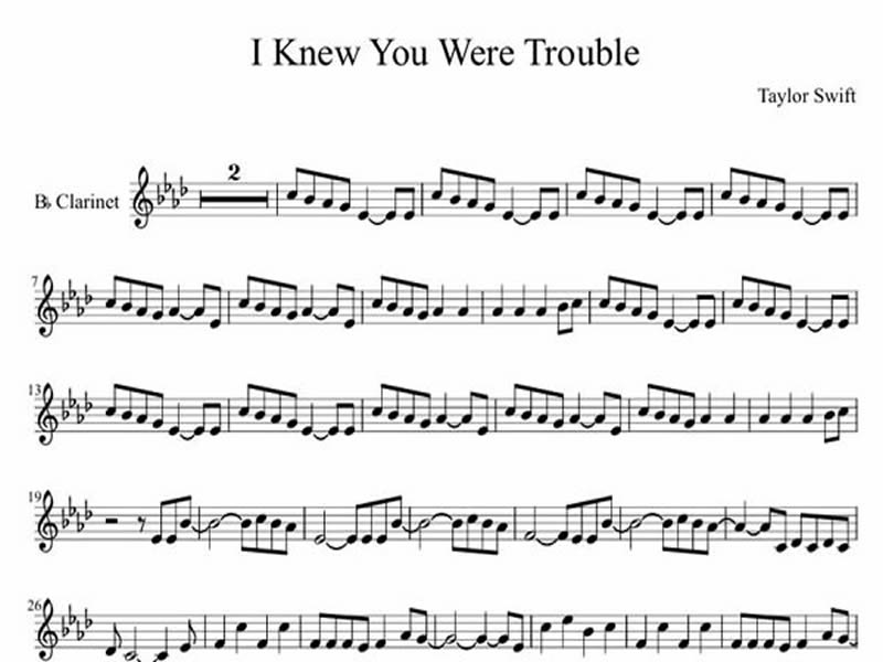 Taylor Alison Swift - I Knew You Were Trouble